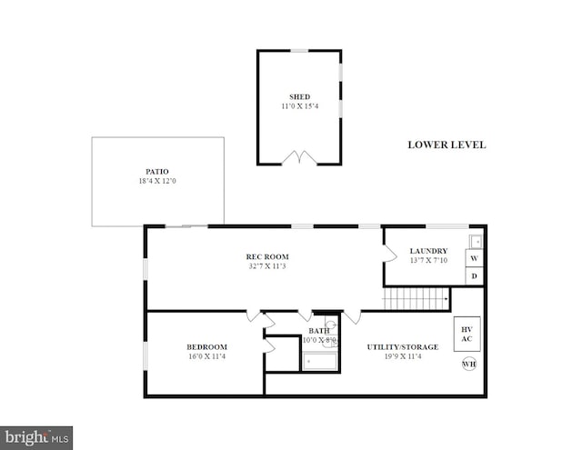 3427 Ramsgate Ter, Alexandria, VA 22309 - room layout