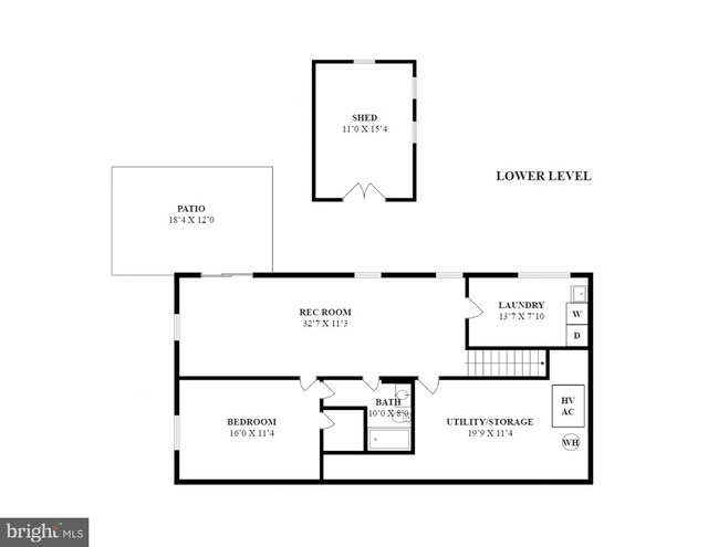 3427 Ramsgate Ter, Alexandria, VA 22309 - floor plan / room layout