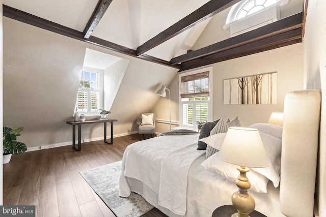 858 S Front St, Philadelphia, PA 19147 - bedroom with multiple windows, wood finished floors, and baseboards
