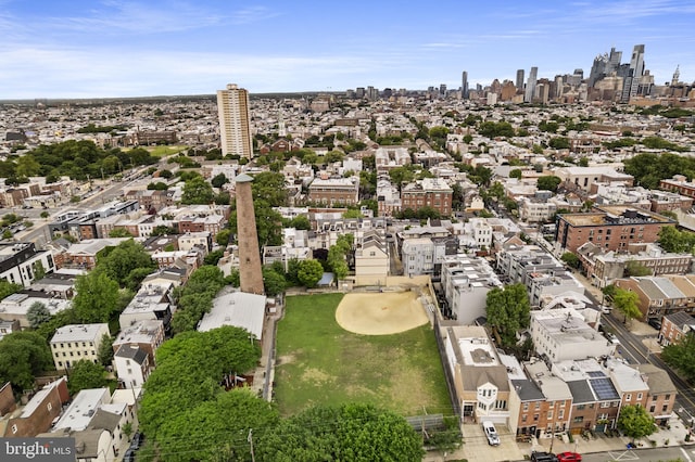 858 S Front St, Philadelphia, PA 19147 - bird's eye view of city skyline