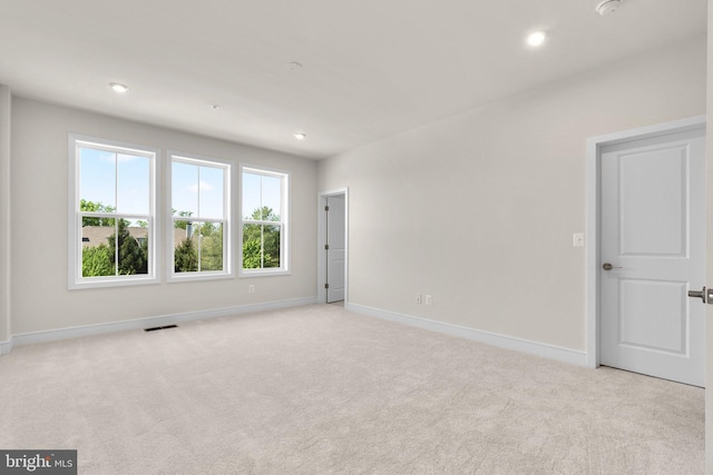 43288 Farringdon Sq, Broadlands, VA 20148 - spare room featuring carpet floors, baseboards, and recessed lighting