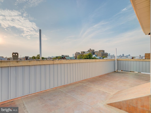 719 Cantrell St, Philadelphia, PA 19148 - view of patio with a city view