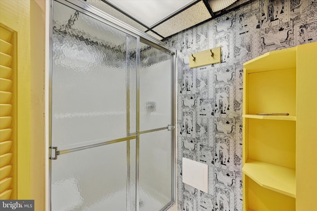 22 Woodholme Village Ct, Baltimore, MD 21208 - bathroom with a stall shower