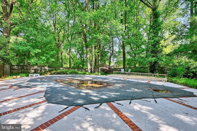 22 Woodholme Village Ct, Baltimore, MD 21208 - view of pool with a patio