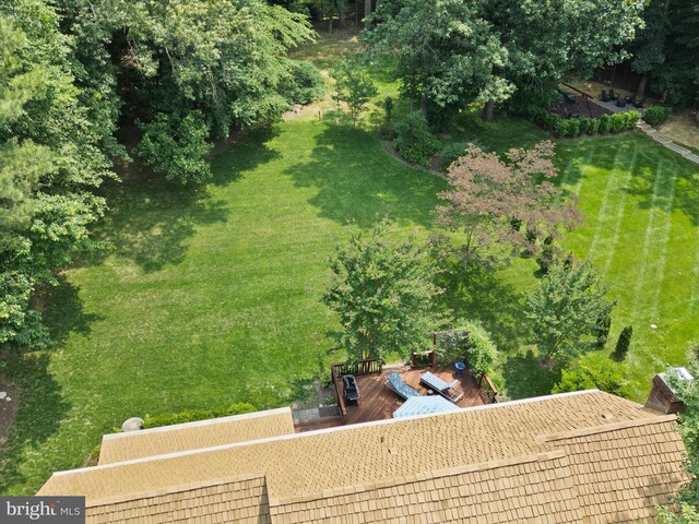6805 Spout Ln, Fairfax Station, VA 22039 - aerial view