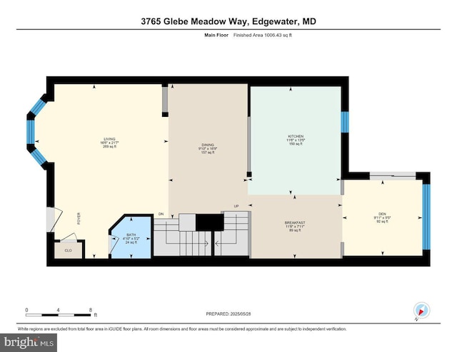 3765 Glebe Meadow Way, Edgewater, MD 21037 - room layout
