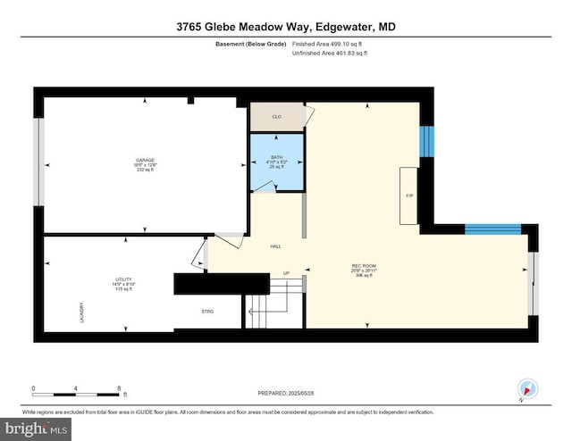 3765 Glebe Meadow Way, Edgewater, MD 21037 - room layout
