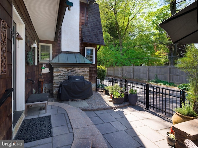 442 Old Eagle School Rd, Wayne, PA 19087 - view of patio / terrace featuring area for grilling