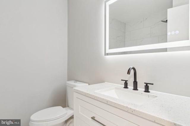 3713 Deming Dr, Suitland, MD 20746 - bathroom with toilet and vanity