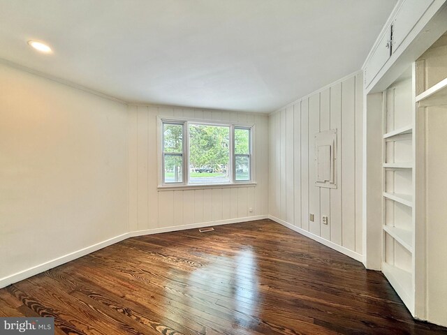 1511 N Ave, Port Norris, NJ 08349 - unfurnished room featuring dark wood-style flooring and baseboards