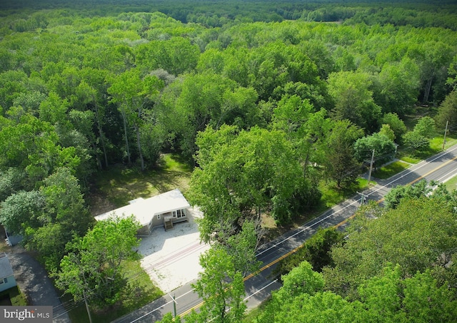 1511 N Ave, Port Norris, NJ 08349 - view from above of property with a heavily wooded area
