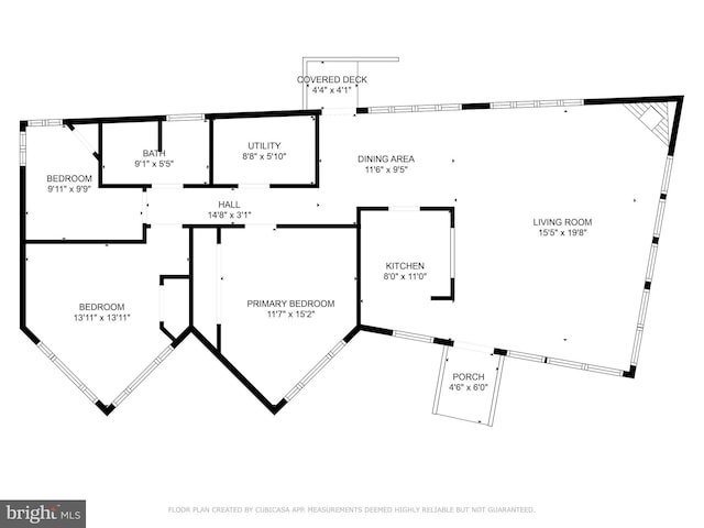 1511 N Ave, Port Norris, NJ 08349 - home floor plan