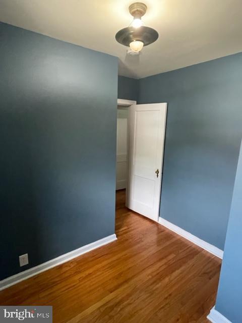 2632 Lenape Rd, Philadelphia, PA 19131 - unfurnished room with wood finished floors and baseboards