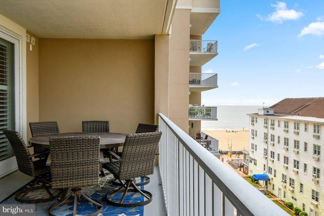 6 7th St Unit 508, Ocean City, MD 21842 - balcony with a water view