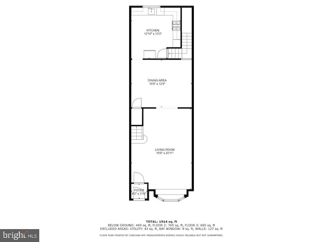 3440 Sheffield Ave, Philadelphia, PA 19136 - home floor plan
