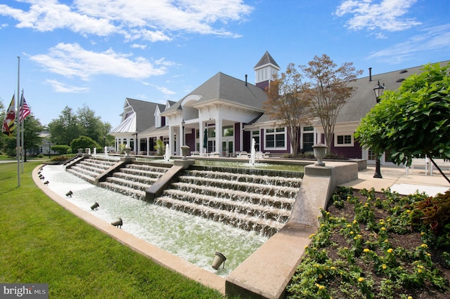 7207 Ivy Bank Rd, Laurel, MD 20707 - rear view of property featuring a yard