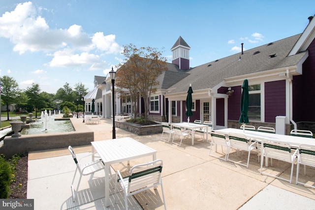 7207 Ivy Bank Rd, Laurel, MD 20707 - view of patio with outdoor dining space