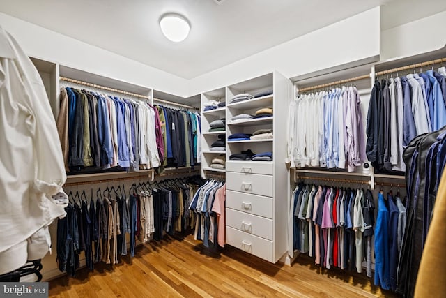 8901 Potomac Station Ln, Potomac, MD 20854 - walk in closet with wood finished floors