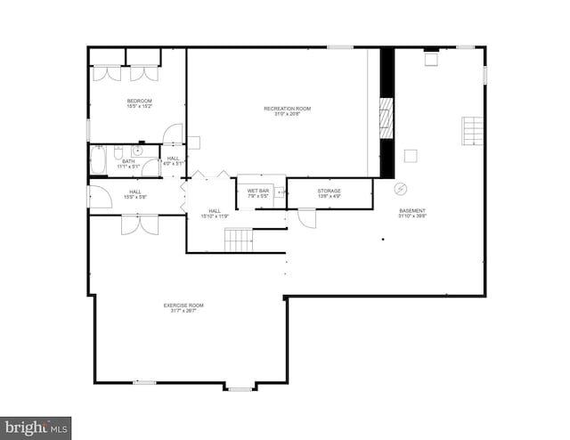 8901 Potomac Station Ln, Potomac, MD 20854 - property floor plan