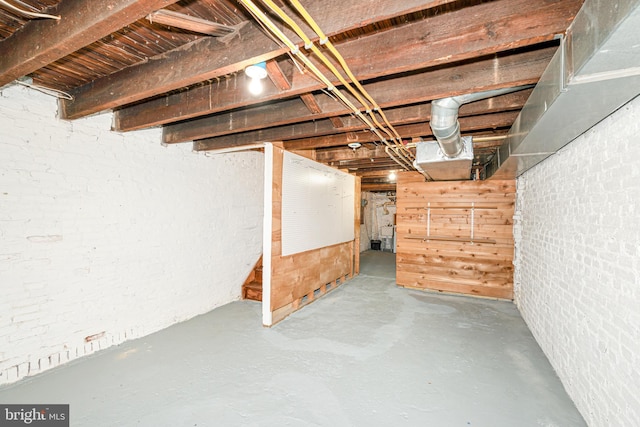 1622 E Clement St, Baltimore, MD 21230 - view of unfinished below grade area