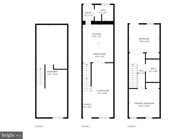 1622 E Clement St, Baltimore, MD 21230 - floor plan / room layout
