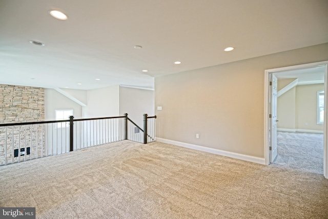 33557 Downing Cir, Lewes, DE 19958 - spare room featuring carpet flooring and recessed lighting