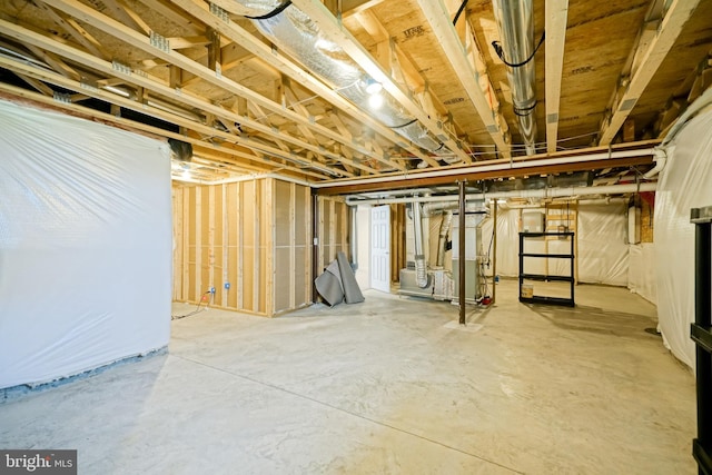 33557 Downing Cir, Lewes, DE 19958 - view of unfinished basement