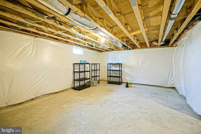 33557 Downing Cir, Lewes, DE 19958 - view of unfinished basement
