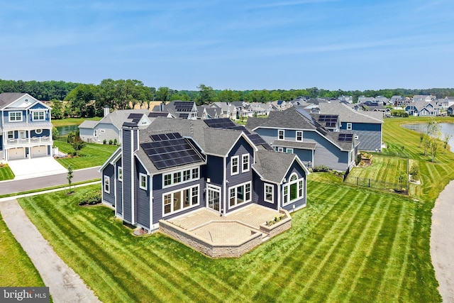 33557 Downing Cir, Lewes, DE 19958 - aerial perspective of suburban area featuring a large body of water