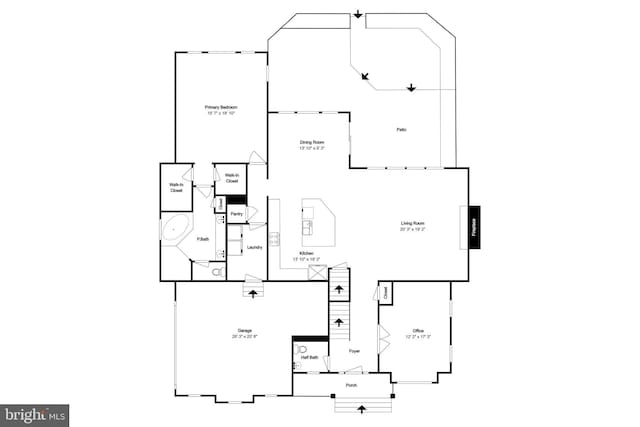 33557 Downing Cir, Lewes, DE 19958 - view of floor plan / room layout
