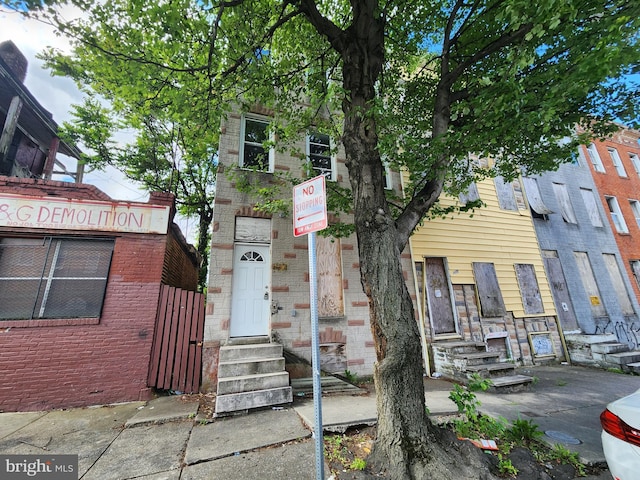 1431 E Preston St, Baltimore, MD 21213 - view of front of home with brick siding
