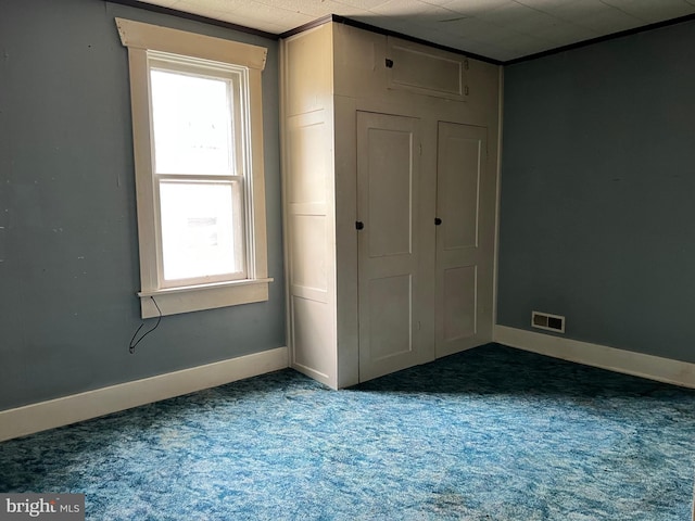 221 S State St, Talmage, PA 17580 - unfurnished bedroom featuring multiple windows, carpet flooring, baseboards, and a closet