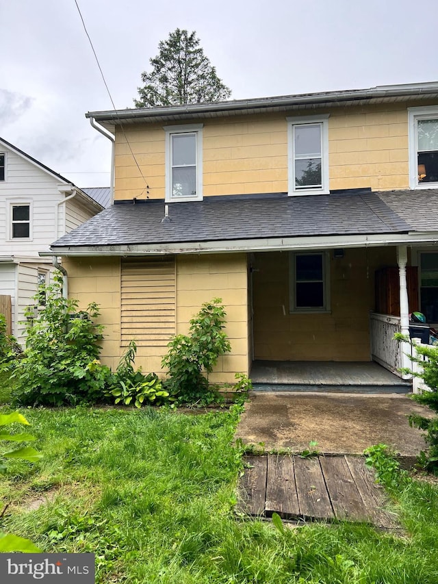 221 S State St, Talmage, PA 17580 - rear view of house with covered porch