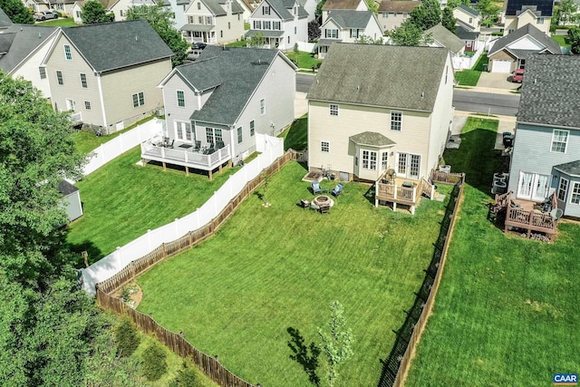 332 Overview St, Waynesboro, VA 22980 - aerial perspective of suburban area