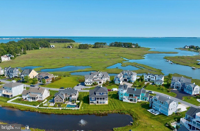 64 Blackpool Rd, Rehoboth Beach, DE 19971 - aerial perspective of suburban area featuring a large body of water