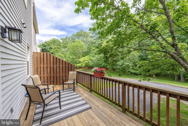 106 Everest Cir Unit 106, West Chester, PA 19382 - view of wooden deck