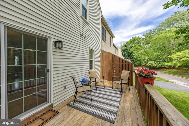 106 Everest Cir Unit 106, West Chester, PA 19382 - view of wooden terrace