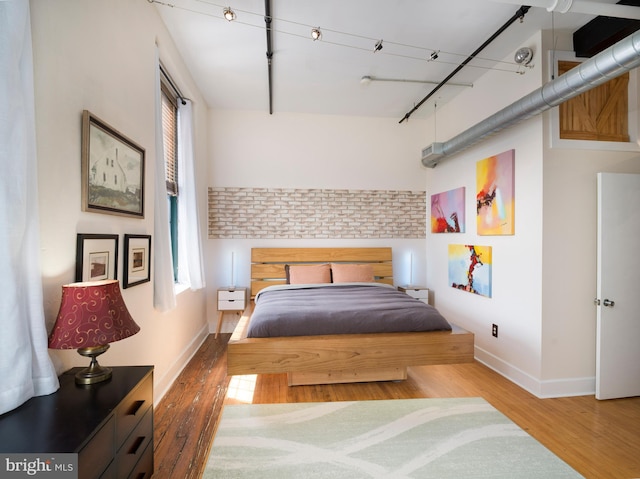 200 Lincoln Ave Unit 213, Phoenixville, PA 19460 - bedroom with wood finished floors and baseboards