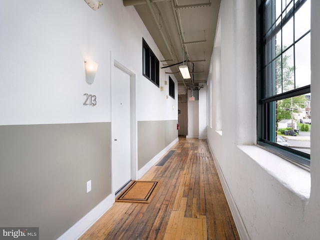 200 Lincoln Ave Unit 213, Phoenixville, PA 19460 - hall with wood-type flooring and baseboards