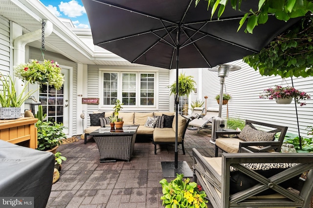 68 Winthrop Rd, Monroe Township, NJ 08831 - view of patio / terrace featuring outdoor lounge area