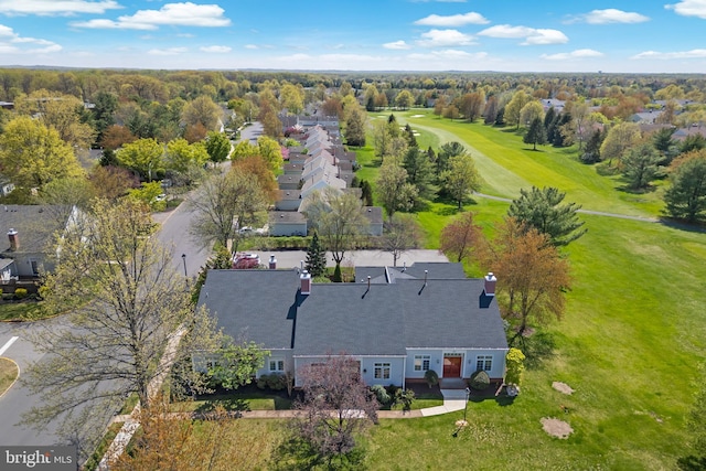 68 Winthrop Rd, Monroe Township, NJ 08831 - aerial view of residential area with a golf course
