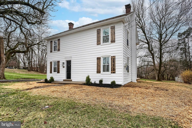 323 Plaza Dr, Palmyra, PA 17078 - colonial home with a chimney