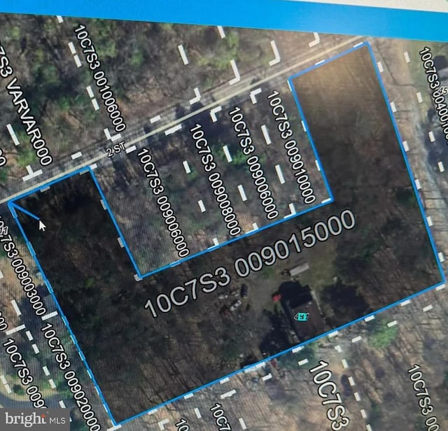431 2nd St, Harveys Lake, PA 18618 - aerial map of property and surrounding area featuring property boundaries highlighted