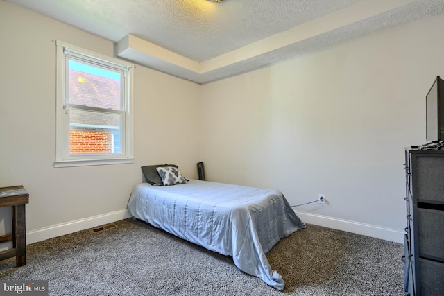 5221 Trumps Mill Rd, Baltimore, MD 21206 - carpeted bedroom with baseboards and a textured ceiling
