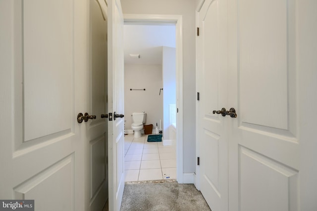 5221 Trumps Mill Rd, Baltimore, MD 21206 - hall with tile patterned floors
