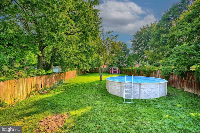 5221 Trumps Mill Rd, Baltimore, MD 21206 - fenced backyard with a storage shed