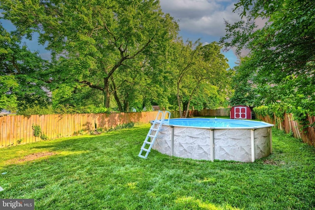 5221 Trumps Mill Rd, Baltimore, MD 21206 - fenced backyard with a storage shed