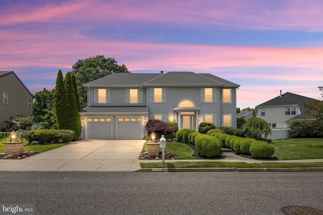 29 Dominion Dr, Marlton, NJ 08053 - view of front of home with concrete driveway and a garage