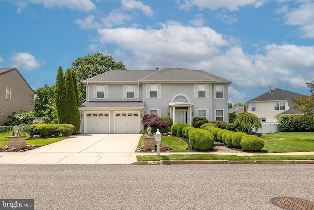 29 Dominion Dr, Marlton, NJ 08053 - view of front of home featuring driveway, a garage, and a shingled roof
