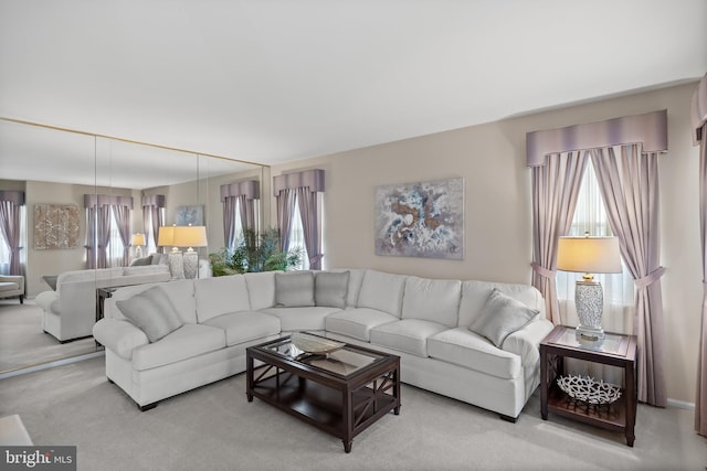 29 Dominion Dr, Marlton, NJ 08053 - carpeted living room featuring plenty of natural light
